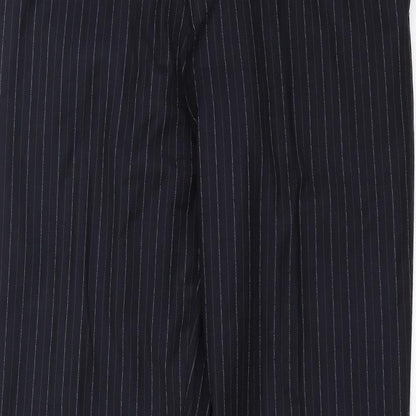 NEXT Mens Blue Striped  Trousers  Size 34 in L31 in