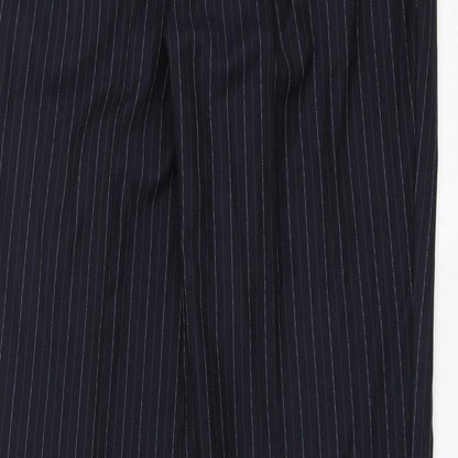 NEXT Mens Blue Striped  Trousers  Size 34 in L31 in