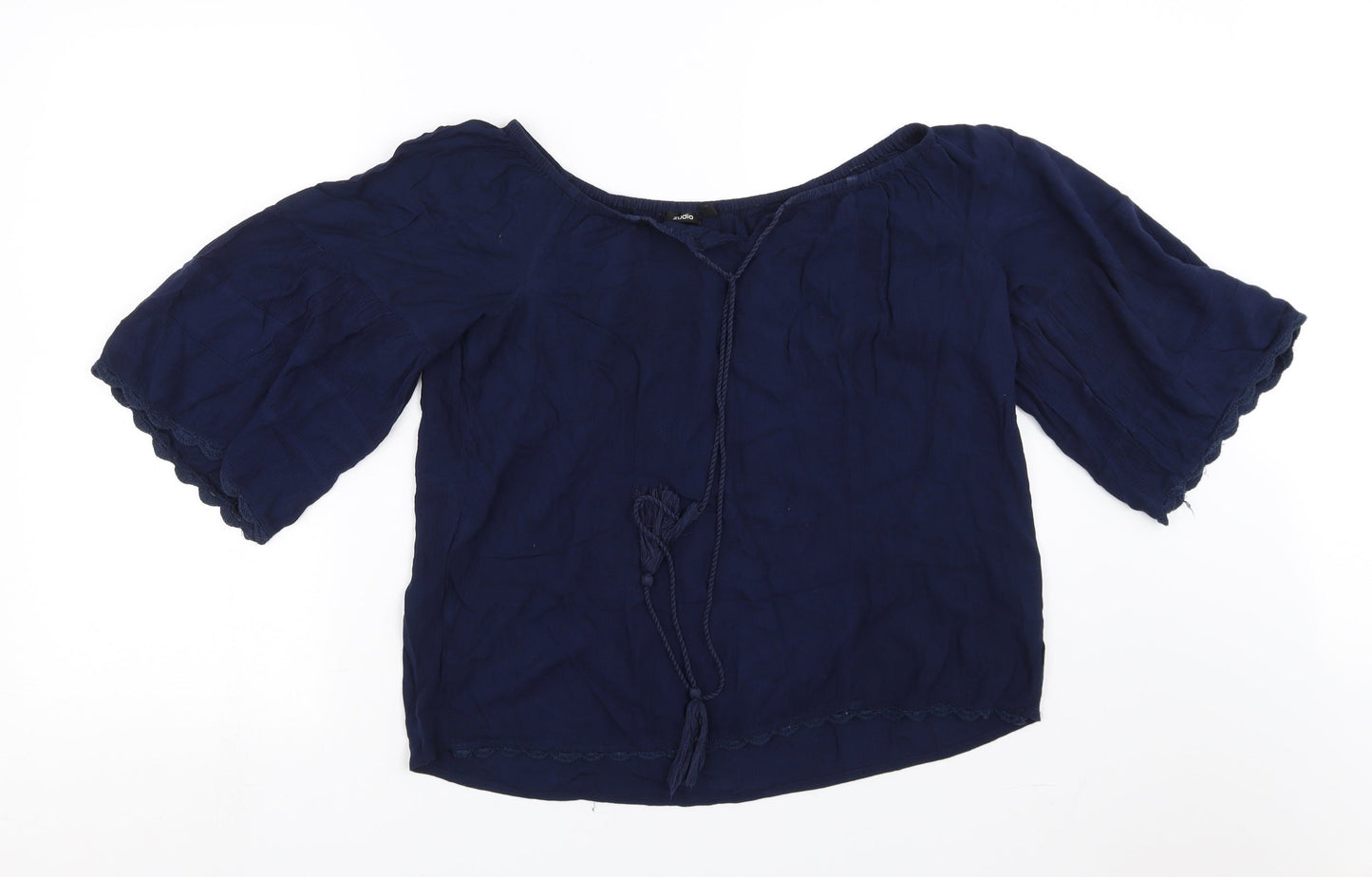 Zudio Womens Blue   Basic Blouse Size L