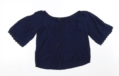 Zudio Womens Blue   Basic Blouse Size L