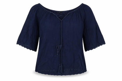 Zudio Womens Blue   Basic Blouse Size L
