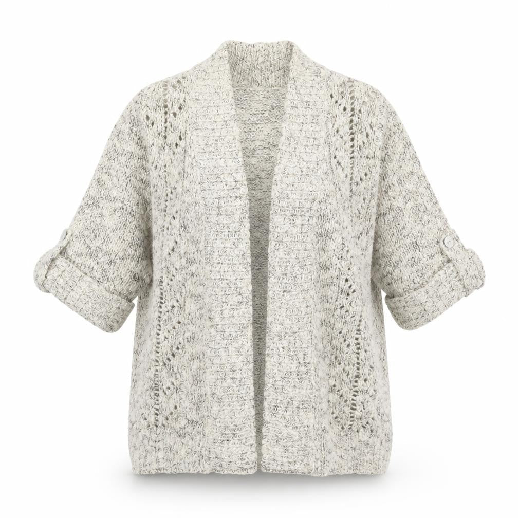 Womens UK Size 8 BHS Beige Cardigan Jumper