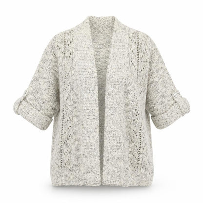 Womens UK Size 8 BHS Beige Cardigan Jumper