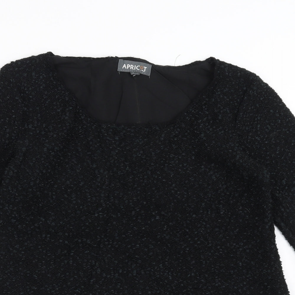 Apricot Womens Black   Pullover Jumper Size 10