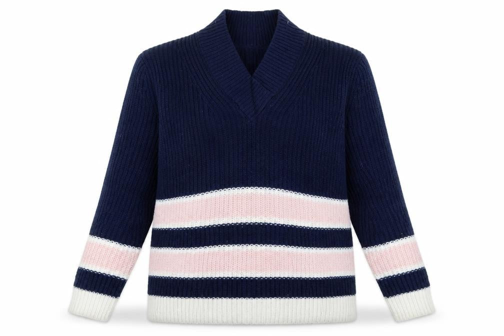 Womens UK Size XS Marks and Spencer Blue Pullover Jumper