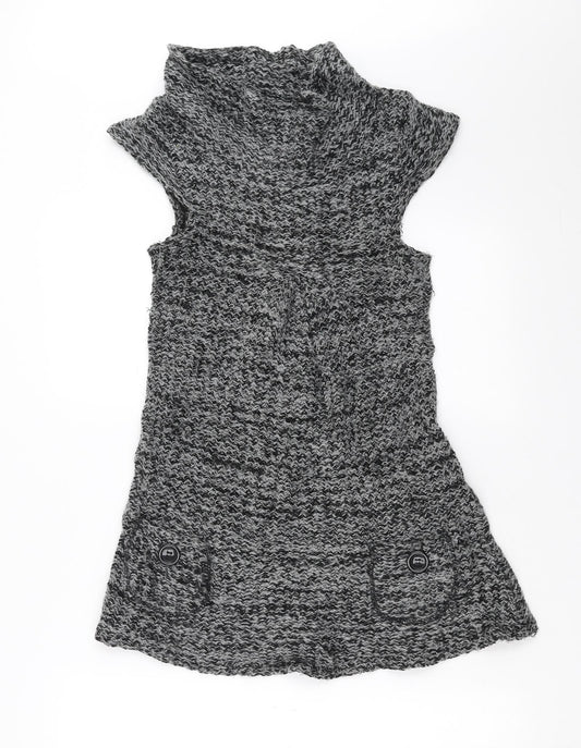 BAY Womens Grey  Knit Pullover Jumper Size S