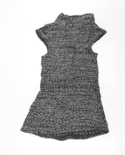 BAY Womens Grey  Knit Pullover Jumper Size S