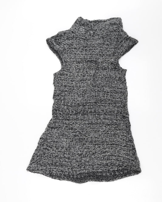 BAY Womens Grey  Knit Pullover Jumper Size S