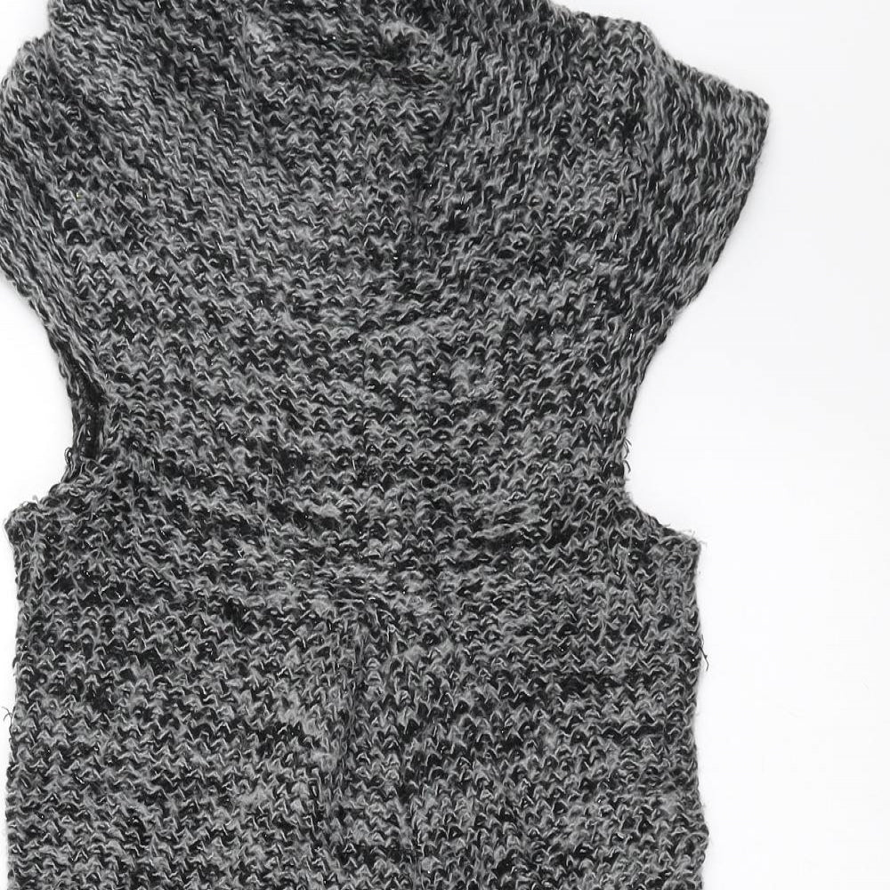 BAY Womens Grey  Knit Pullover Jumper Size S