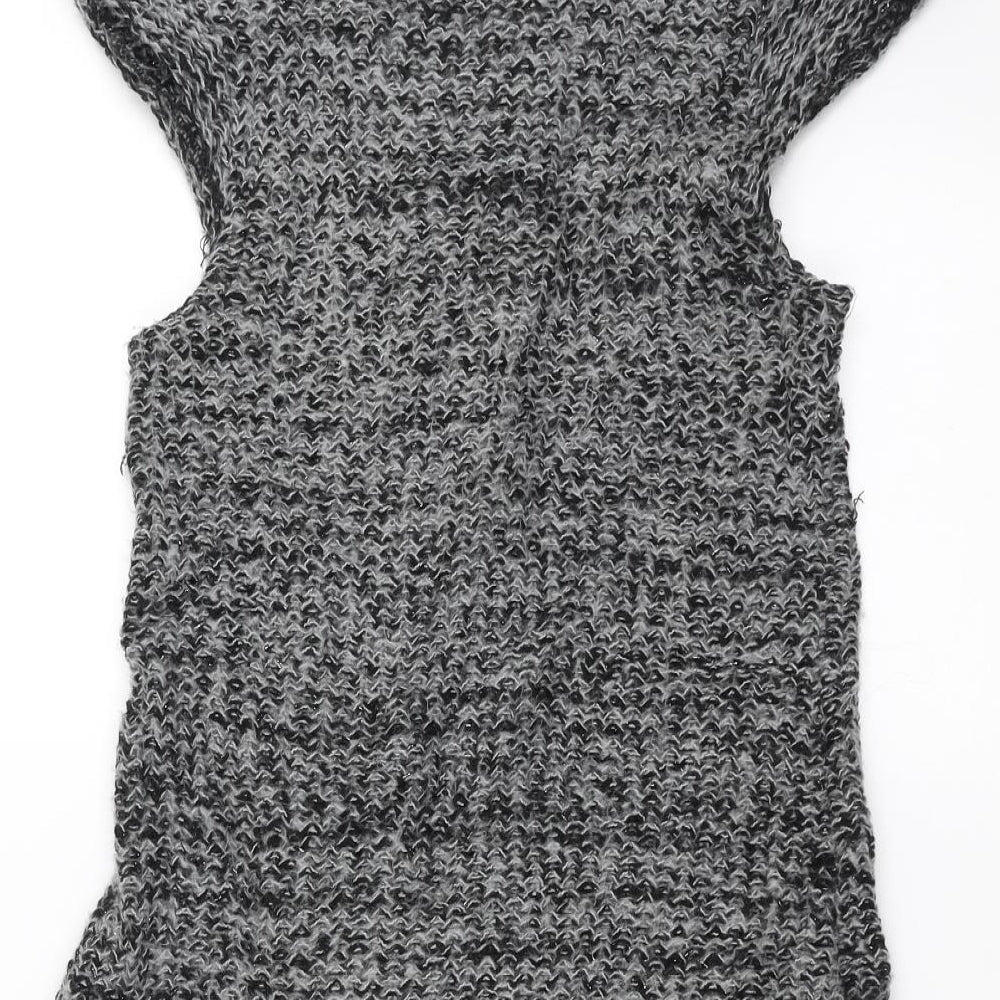 BAY Womens Grey  Knit Pullover Jumper Size S