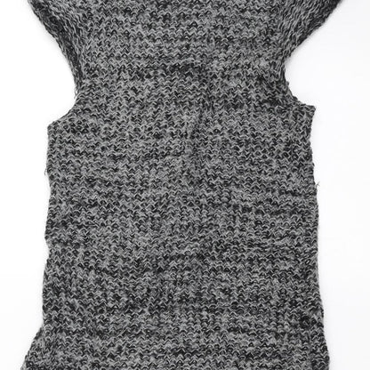 BAY Womens Grey  Knit Pullover Jumper Size S