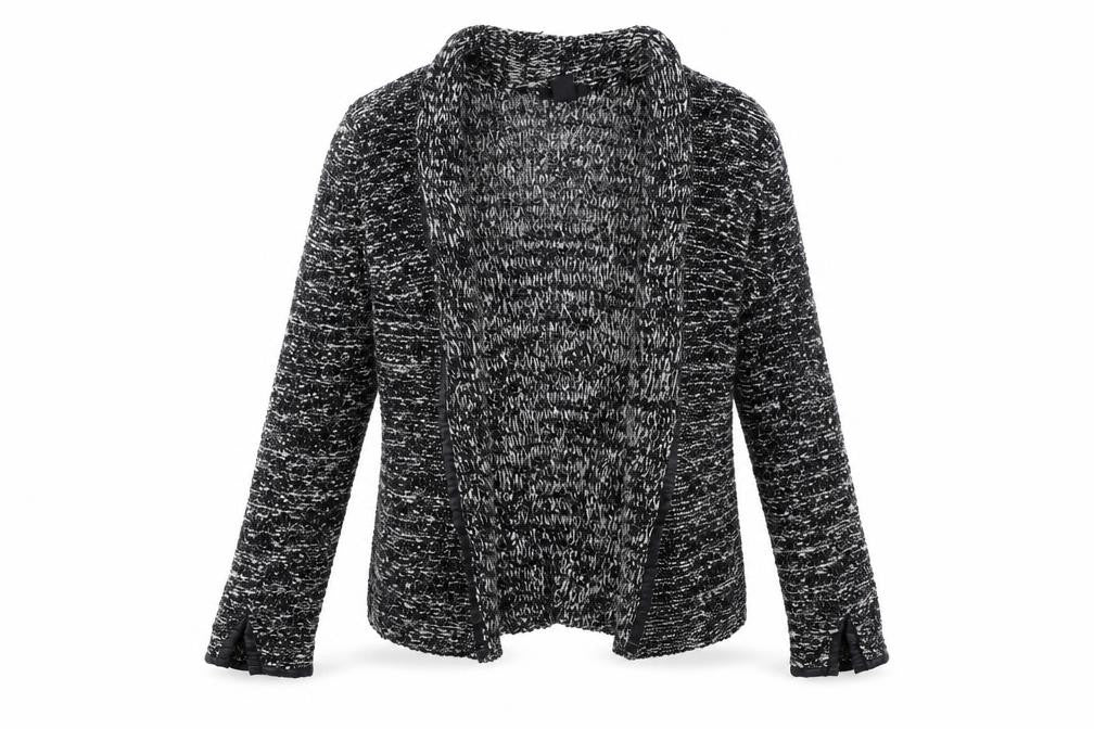 Womens UK Size XS H&M Black Cardigan Jumper