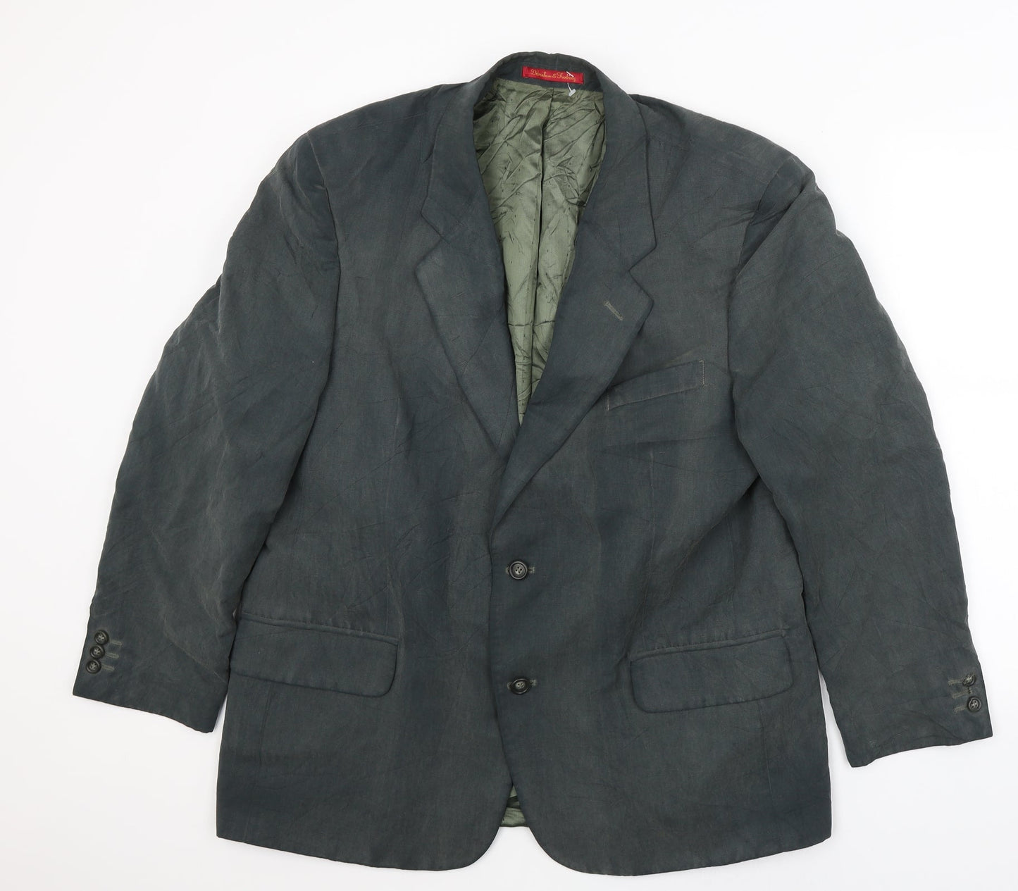 Mens UK Size XL Debenham & Freebody Regular Grey Suit Jacket