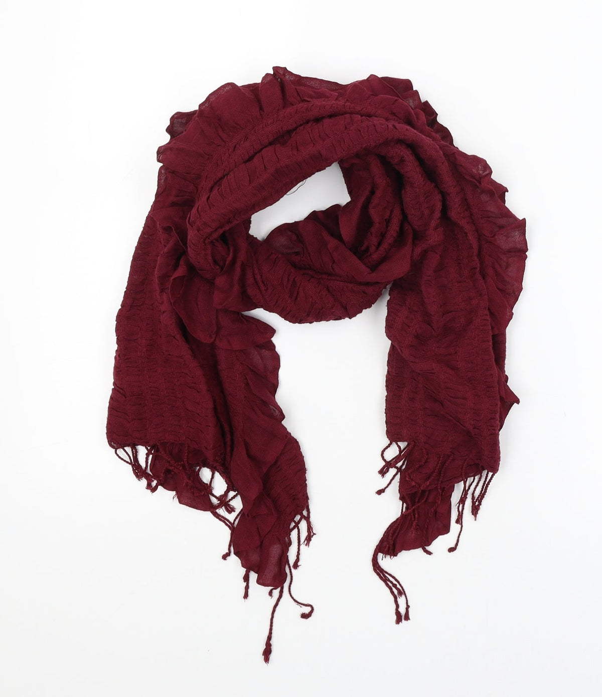 Preworn Womens Red    Scarf