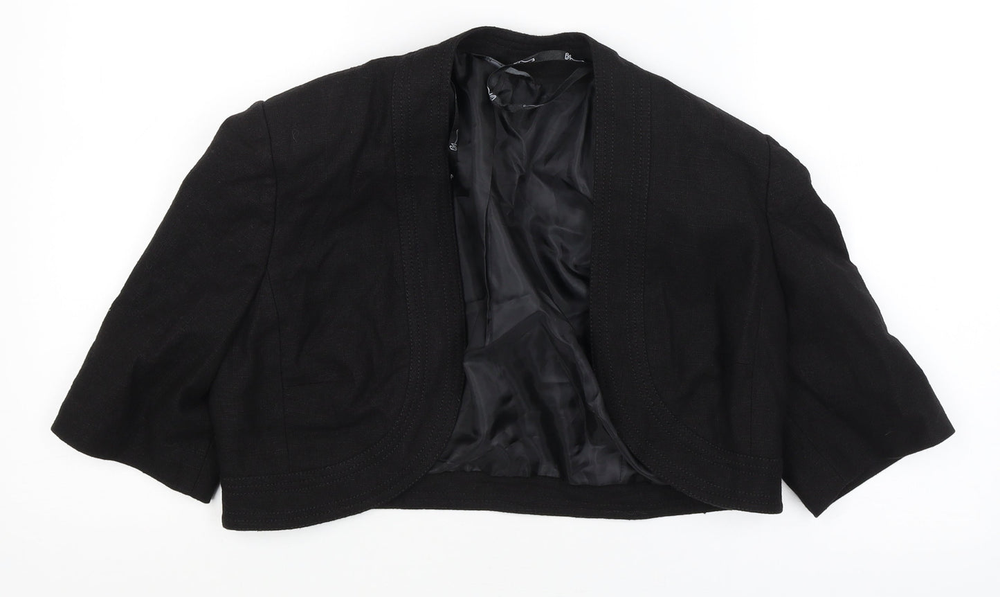 Womens UK Size 12 BHS Black Jacket