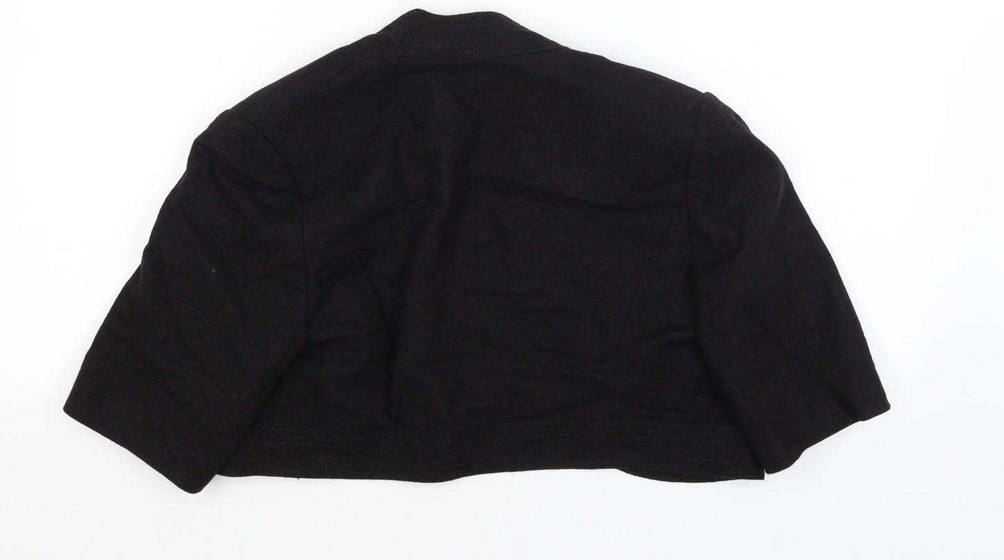 Womens UK Size 12 BHS Black Jacket