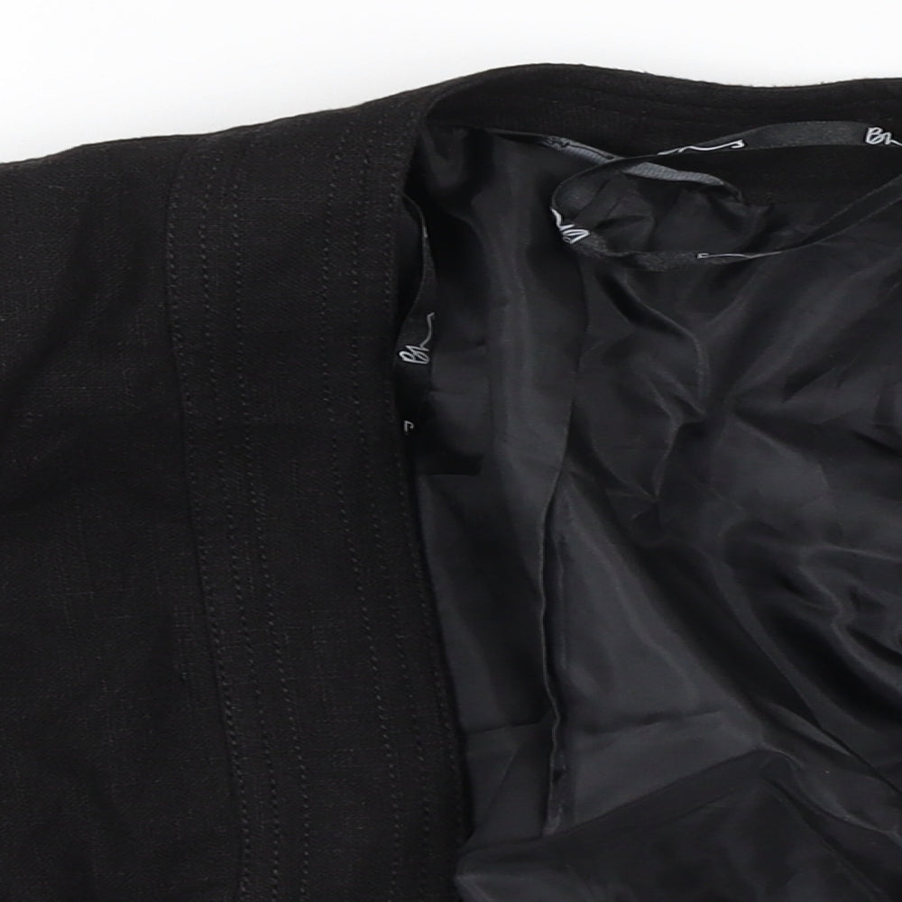 Womens UK Size 12 BHS Black Jacket