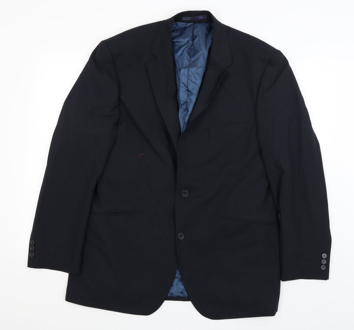 Flintoff Mens Blue   Jacket Blazer Size L