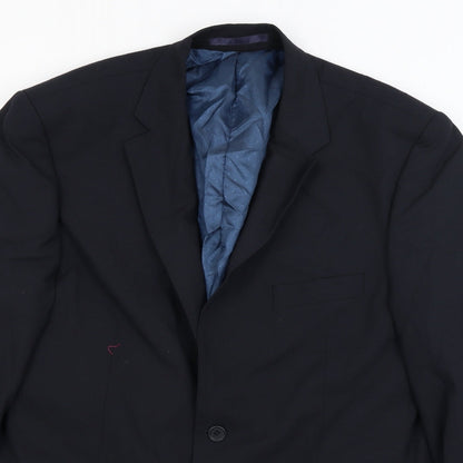 Flintoff Mens Blue   Jacket Blazer Size L