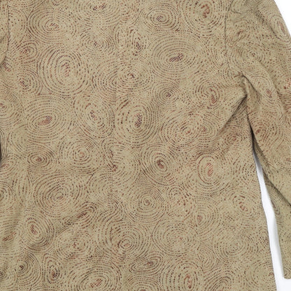 Mexican Gold Womens Gold   Jacket Blazer Size 14