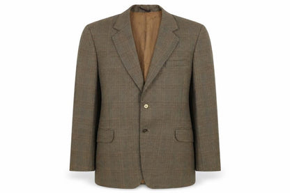 Talisman Mens Green Plaid  Jacket Blazer Size L