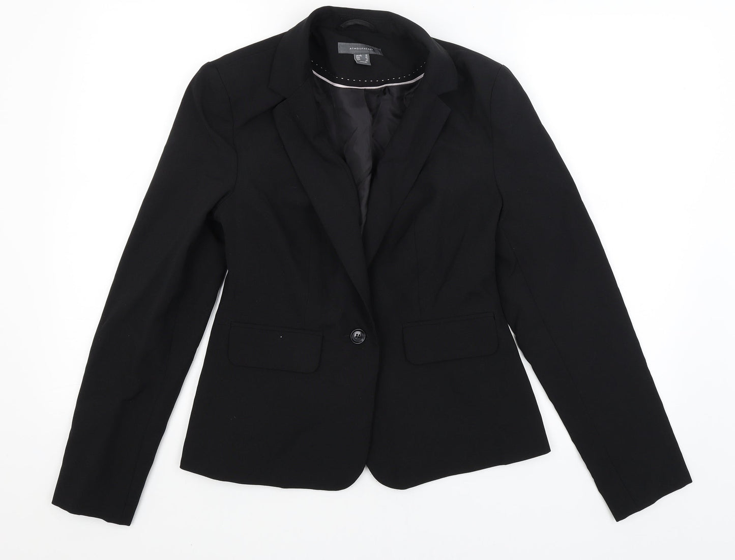 Atmosphere Womens Black   Jacket Blazer Size 10