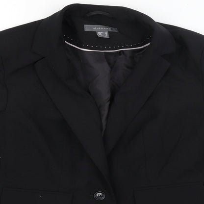 Atmosphere Womens Black   Jacket Blazer Size 10
