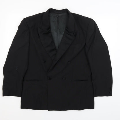 Collection Mens Black   Jacket Blazer Size L