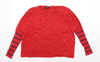 Jeans West Womens Red   Pullover Jumper Size XS