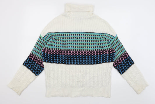 ASOS Womens White   Pullover Jumper Size 8