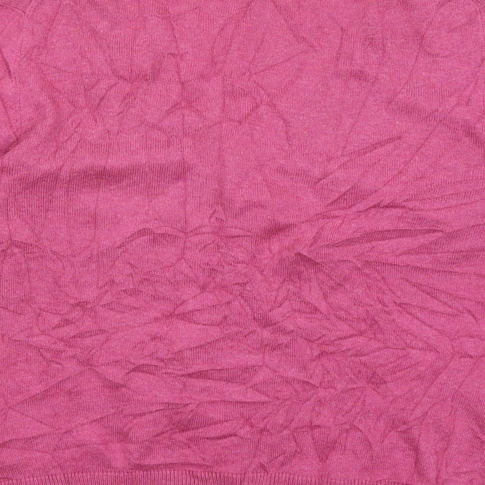 Womens UK Size S Great Plains Pink Cardigan Jumper