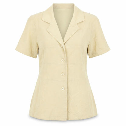 Casali Womens Beige   Basic Blouse Size 12