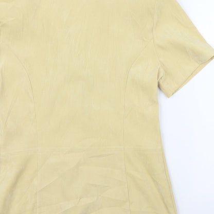 Casali Womens Beige   Basic Blouse Size 12