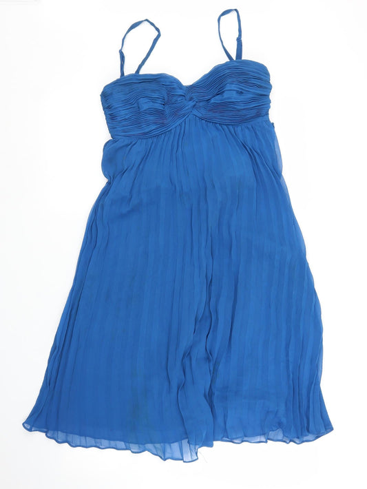 Coast Womens Blue   Fit & Flare  Size 10