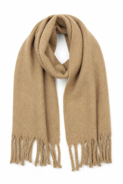 Front view of Primark unisex brown shawl/wrap