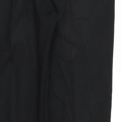 Womens UK Size 12 m&s Regular Fit  Black Trousers