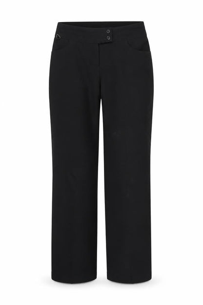 Class Club Womens Black   Trousers  Size 10 L28 in