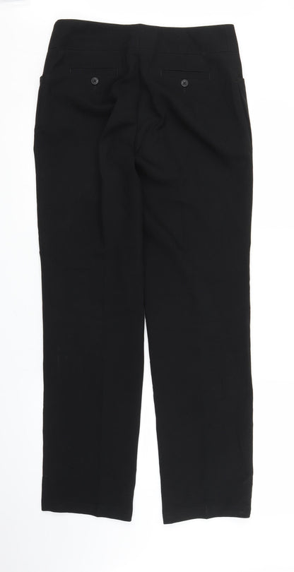 Class Club Womens Black   Trousers  Size 10 L28 in