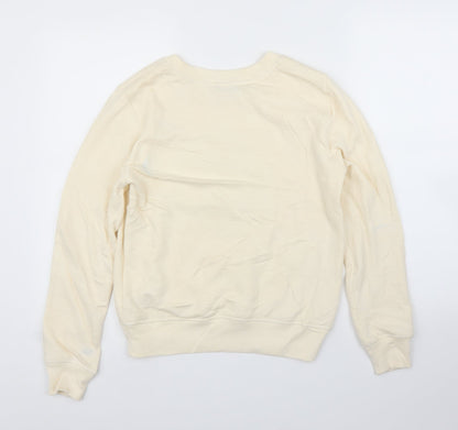 Womens UK Size 6 M&S Ivory Pullover Jumper