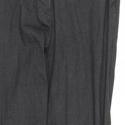 Mens UK Size 34 in Vanhausen Regular Fit Capri Grey Trousers