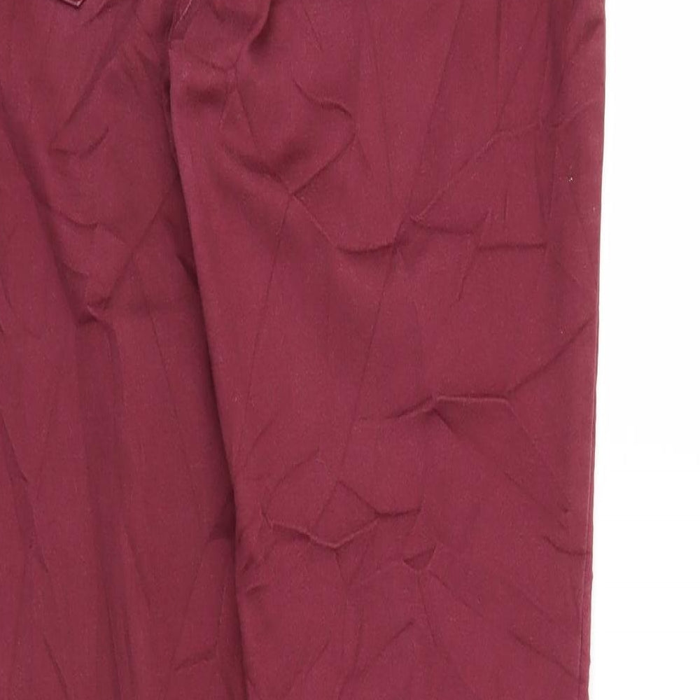 Love Fire Womens Purple   Chino Trousers Size S L26 in