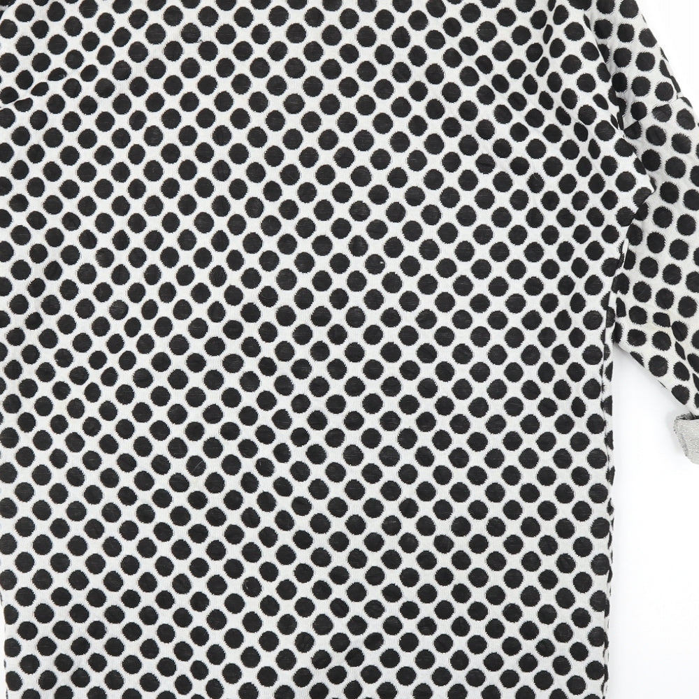 Womens UK Size M Preworn Black Cardigan Jumper