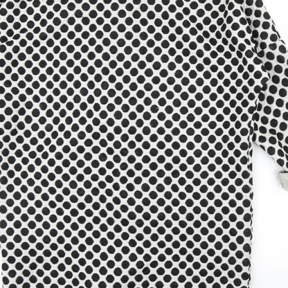 Womens UK Size M Preworn Black Cardigan Jumper