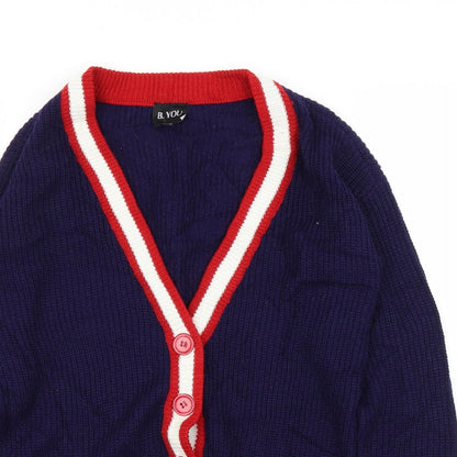 B You Womens Blue   Cardigan Jumper Size 8