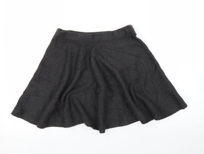 Primark Womens Grey   A-Line Skirt Size 8