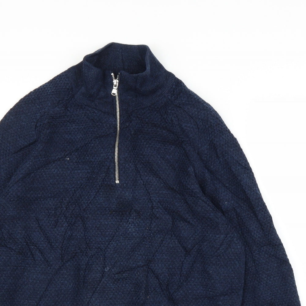 NEXT Mens Blue   Pullover Jumper Size M