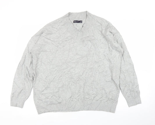 M&S Mens Grey   Pullover Jumper Size M