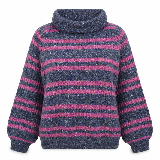 Womens UK Size S Shrinking Violet Purple Pullover Jumper