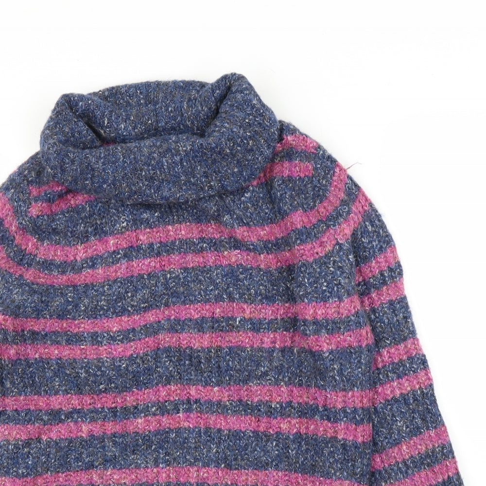 Womens UK Size S Shrinking Violet Purple Pullover Jumper