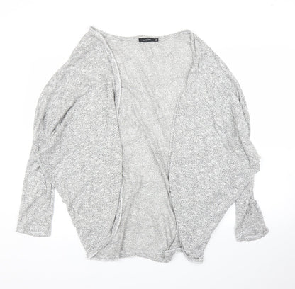 Womens UK Size M Glassons Grey Cardigan Jumper